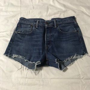 Levi's cut off shorts